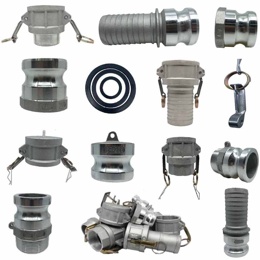 Aluminium Camlock Hose Fitting & Coupler Range of Fittings & Sizes