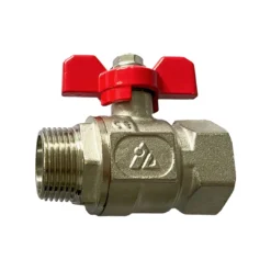 brass t handle valve male female thandle