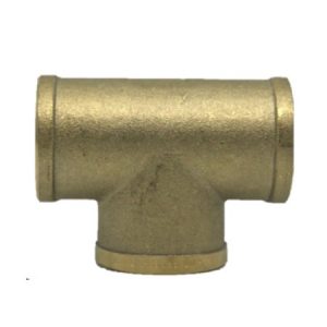 Brass Threaded Tee Fitting - FxFxF * Valve Warehouse Australia