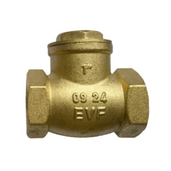 brass check valve one way non return Front