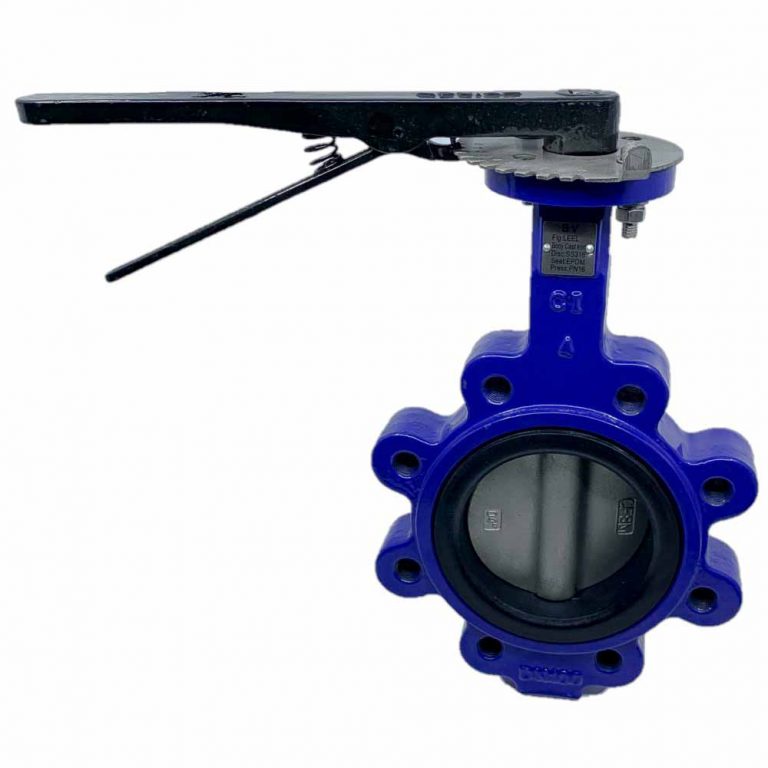 Butterfly Valve - Lugged - Ductile Iron - Lever - 316 SS Disk - EPDM ...