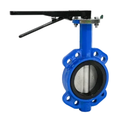 Butterfly Valve Wafer Lever Ductile Iron EPDM Disk WEEL DN100 100mm 4"