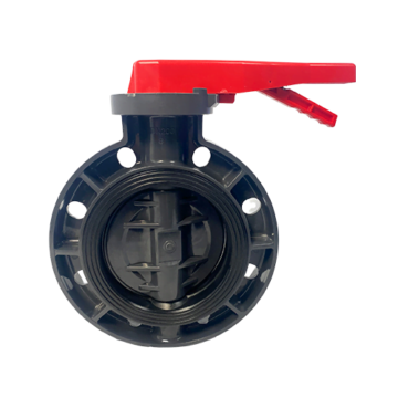 PVC Butterfly Valve with Zinc Plated Shaft * Valve Warehouse Australia