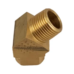 brass elbow 45 degree bend bsp male female thread