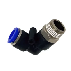 push-in fitting male bsp thread elbow tube connector air and water pipe