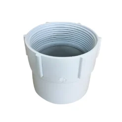 DWV PVC Female Iron threaded coupling stormwater down pipe