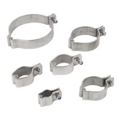 interlocking stainless steel clamps 304 tube pipe