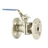 stainless steel flanged ball valve water control